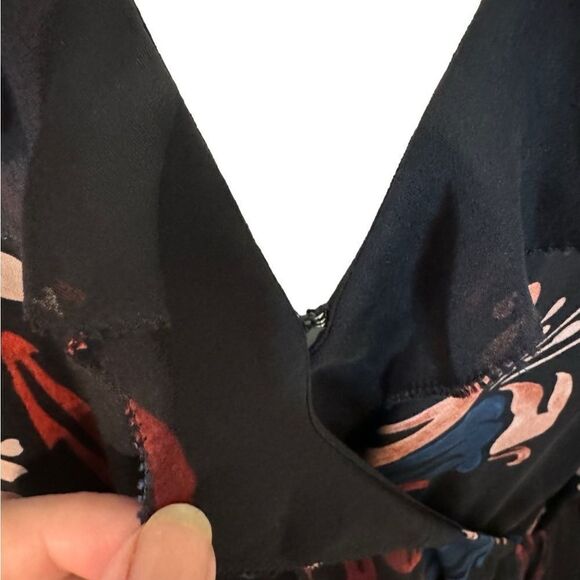 Joie Silk Nour Floral Ruffle Dress - Picture 6 of 12